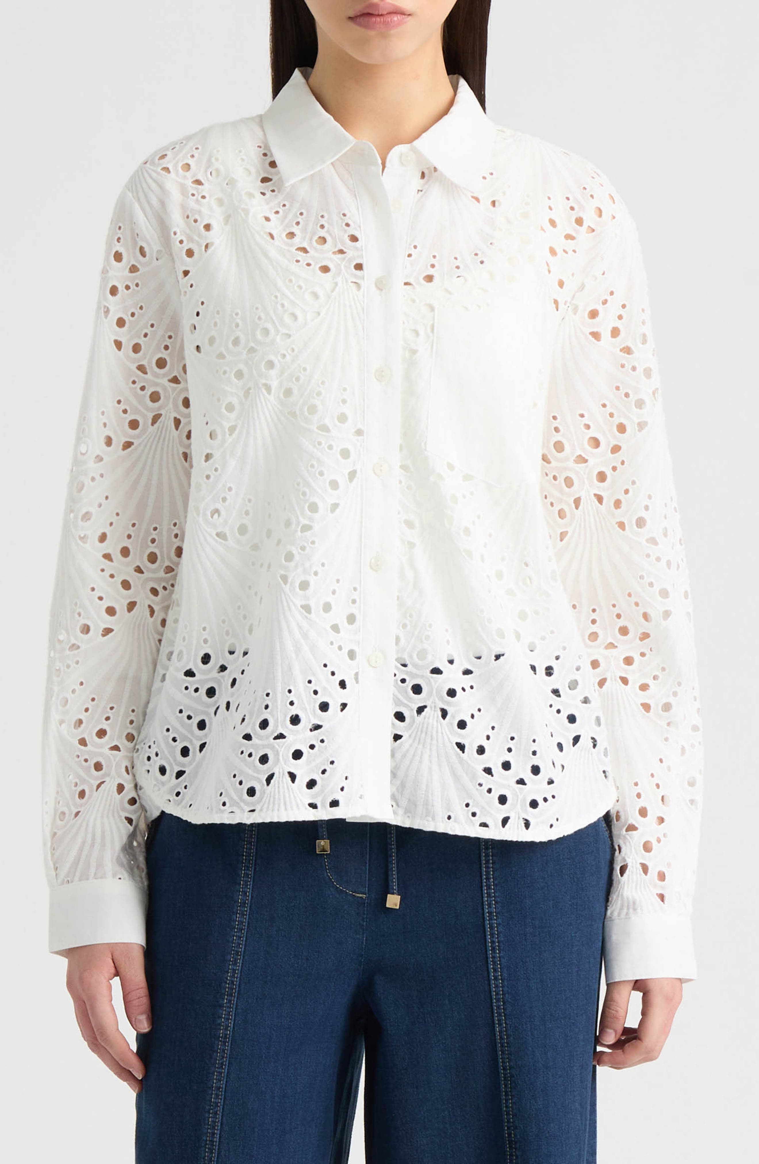 Eyelet Shirt - image 3