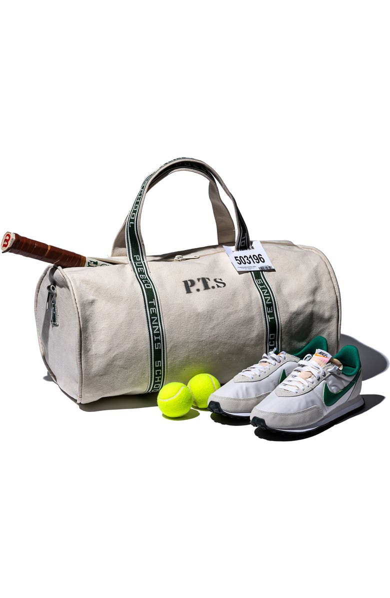 PUEBCO Clubhouse Barrel Bag, Alternate, color, Ivory