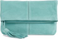 Leith Suede Clutch