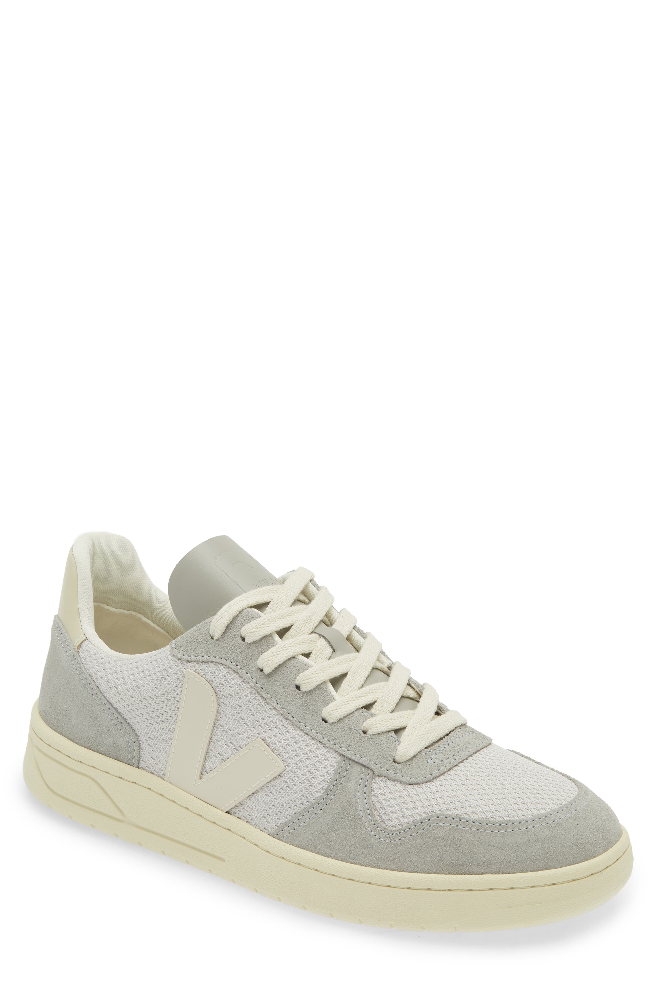 V-10 Alveomesh Sneaker, Main, color, LIGHT-GREY PIERRE