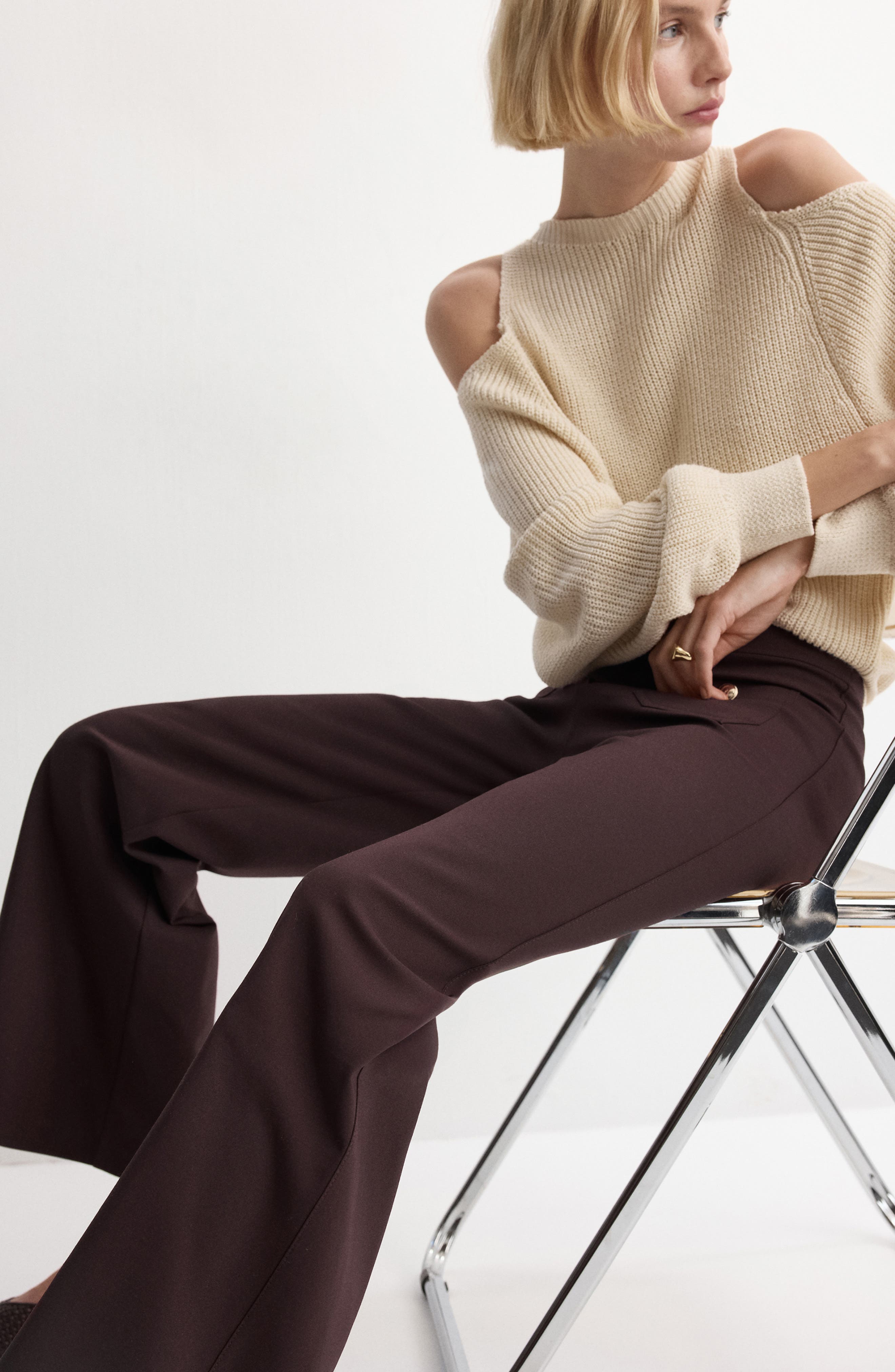 Flare Leg Pants - image 4