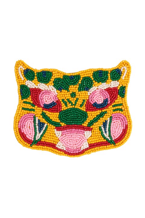 Dadri Beaded Coaster 4X3 In