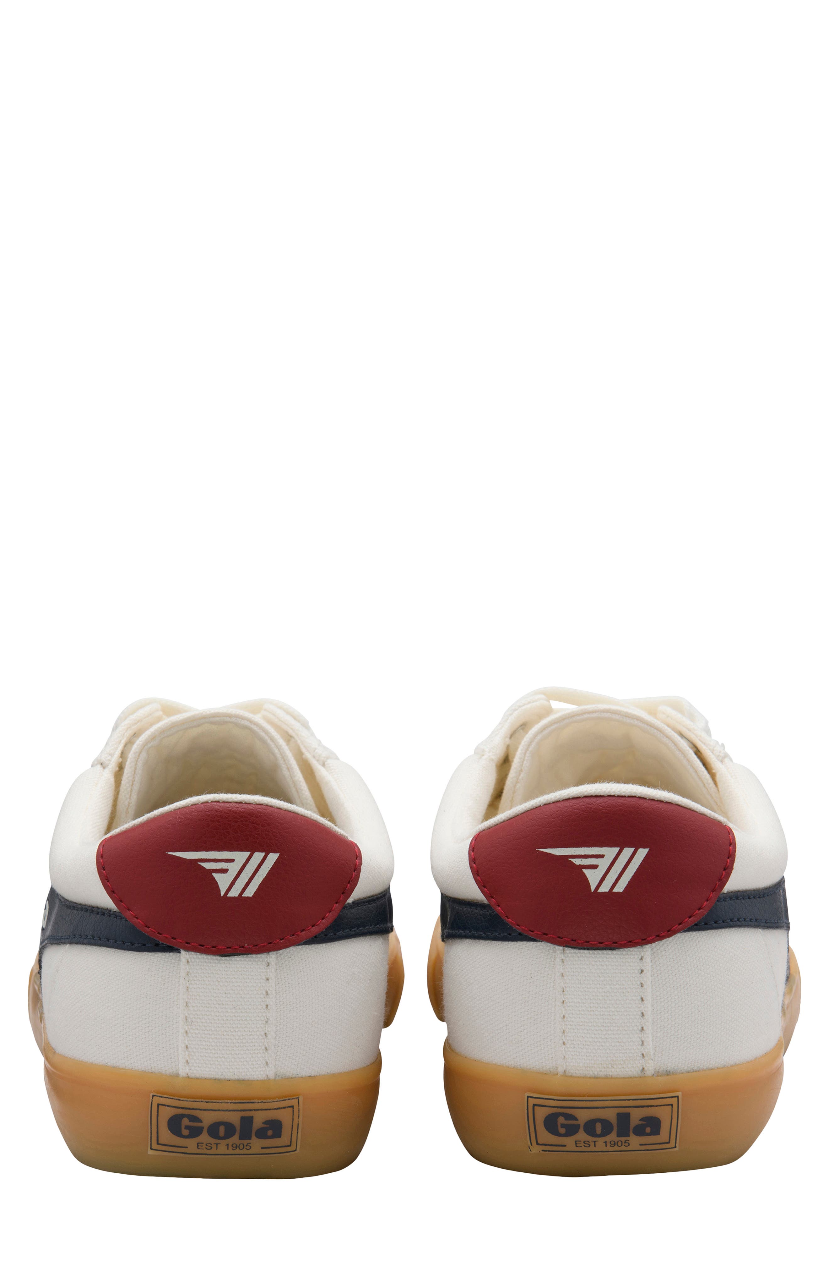 Gola Varsity Sneaker, Alternate, color, Off White/ Navy/ Deep Red/ Gum