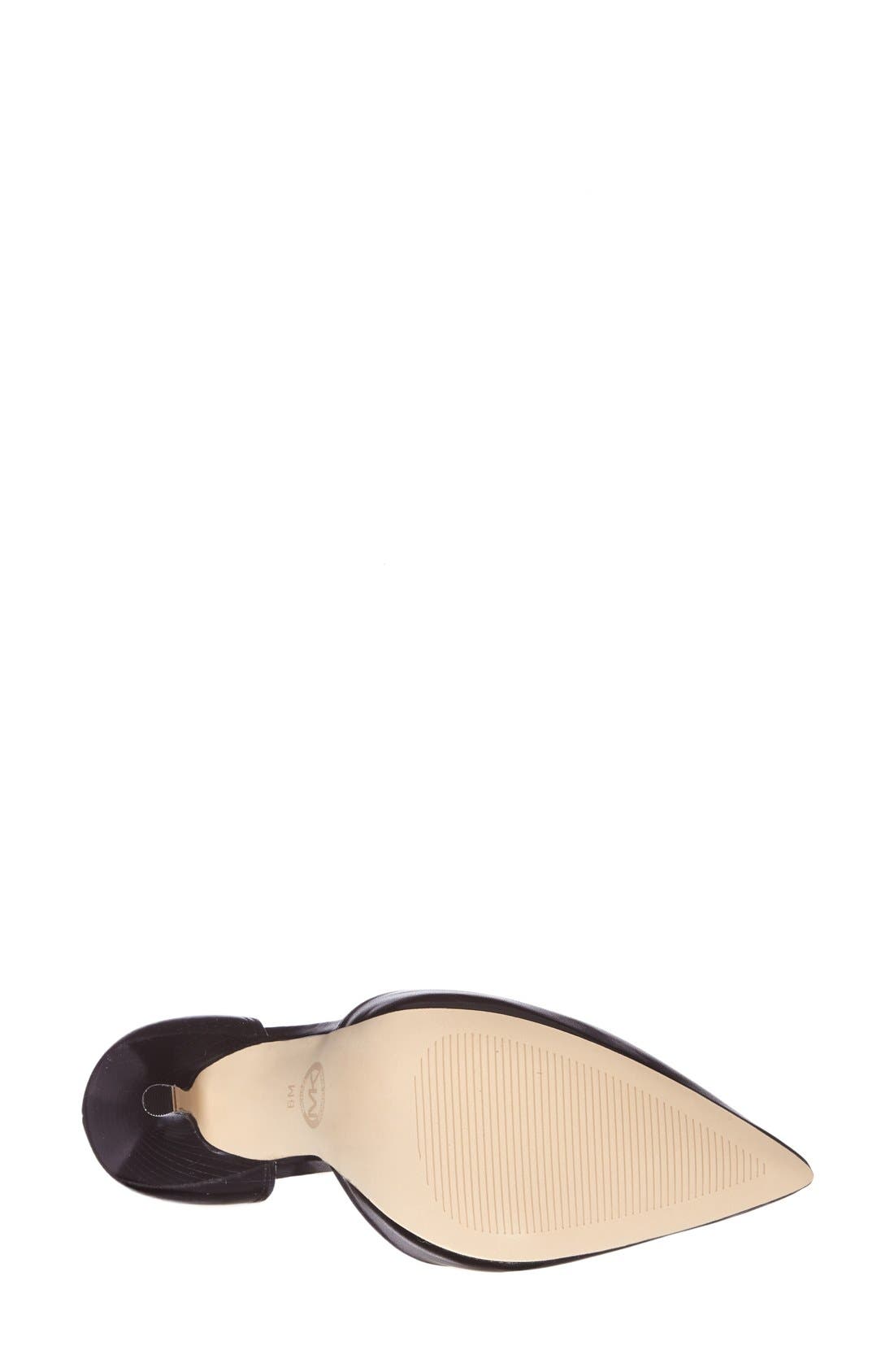 MICHAEL Michael Kors 'Brinkley' Ankle Strap Pointy Toe d'Orsay Pump, Alternate, color, 