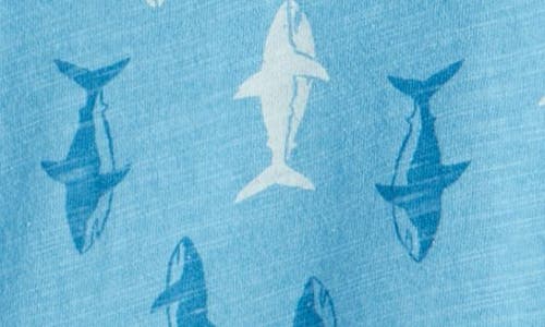 Tucker + Tate Print Cotton T-shirt & Shorts Set In Blue