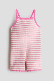 H&M Pointelle-knit Jumpsuit