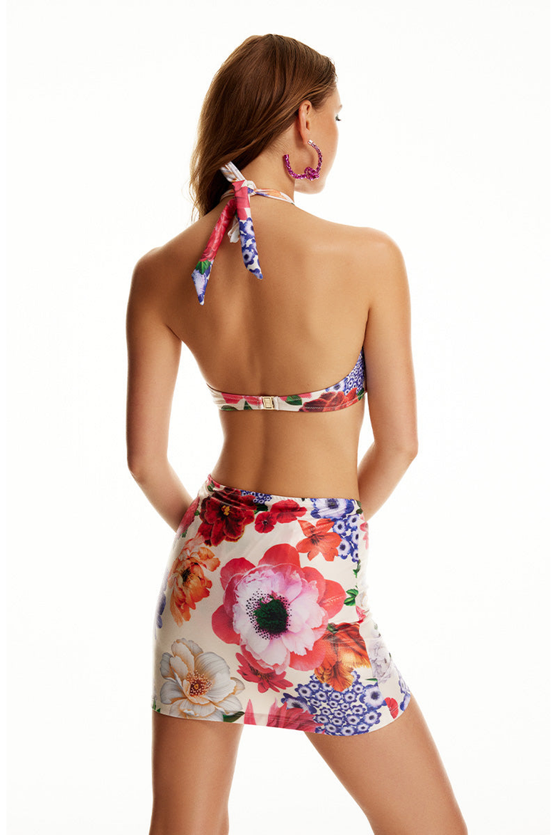 Grace Skirt, Alternate, color, Printed Ecru