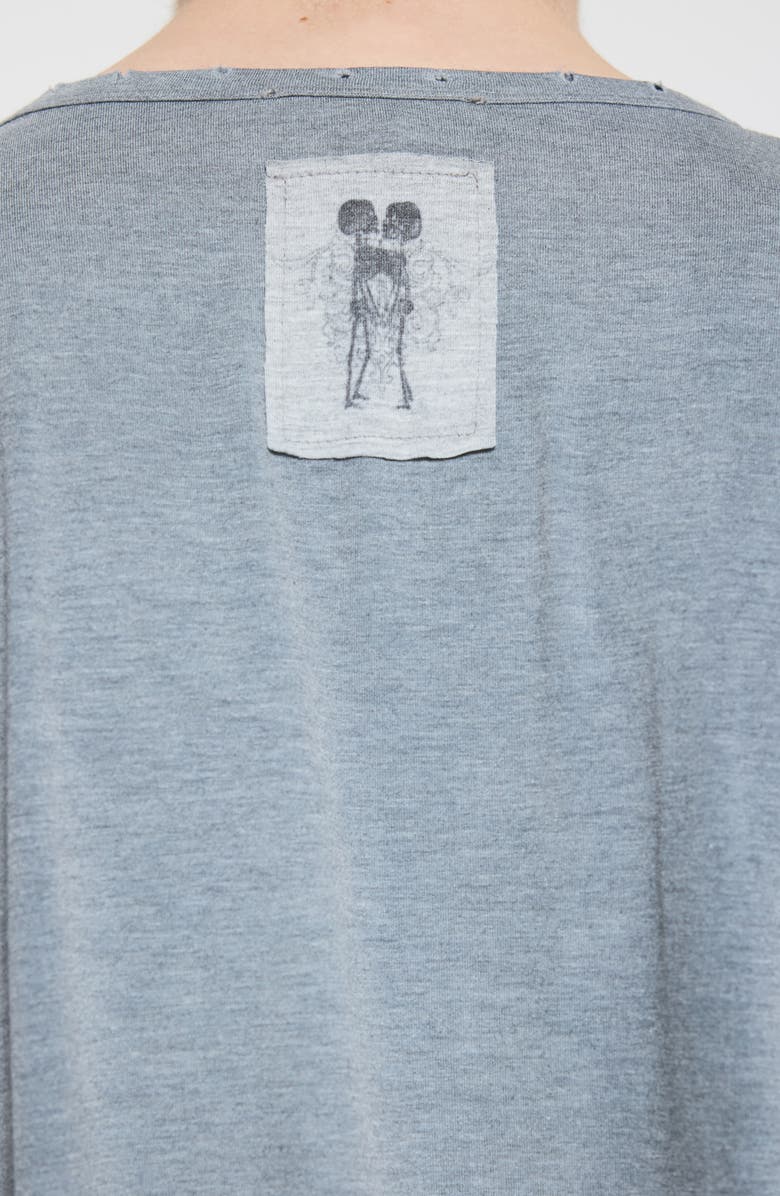 JADED LONDON Flesh May Rot Graphic T-Shirt, Alternate, color, Grey