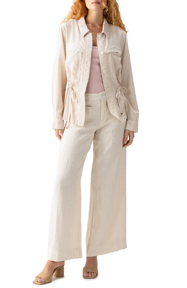 Sanctuary Lora Surplus Jacket, Alternate, color, Crystal