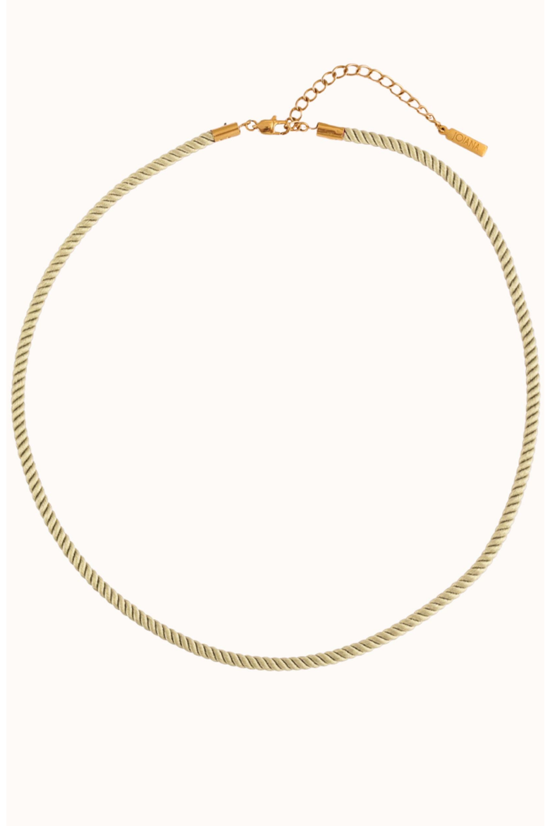 The Rope Necklace, Main, color, Butter Yellow