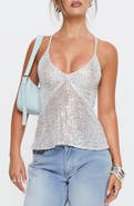 Princess Polly Opaline Sequin Camisole