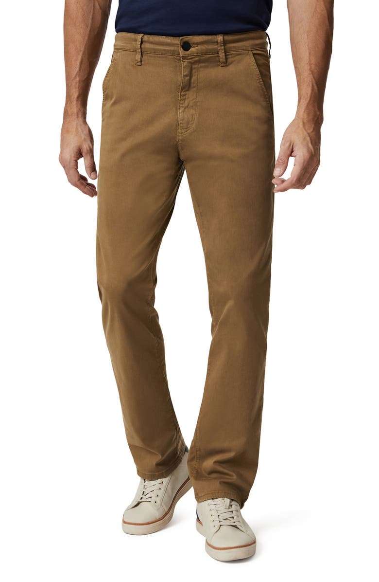 34 Heritage Charisma Relaxed Straight Leg Twill Pants, Main, color, Tobacco Twill