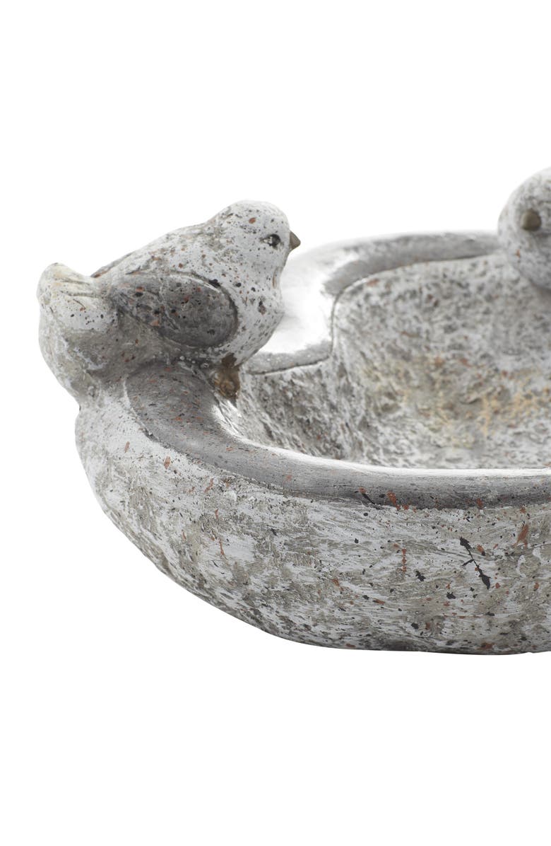 UMA Country Polystone Bird Heart Bowl, Alternate, color, Gray