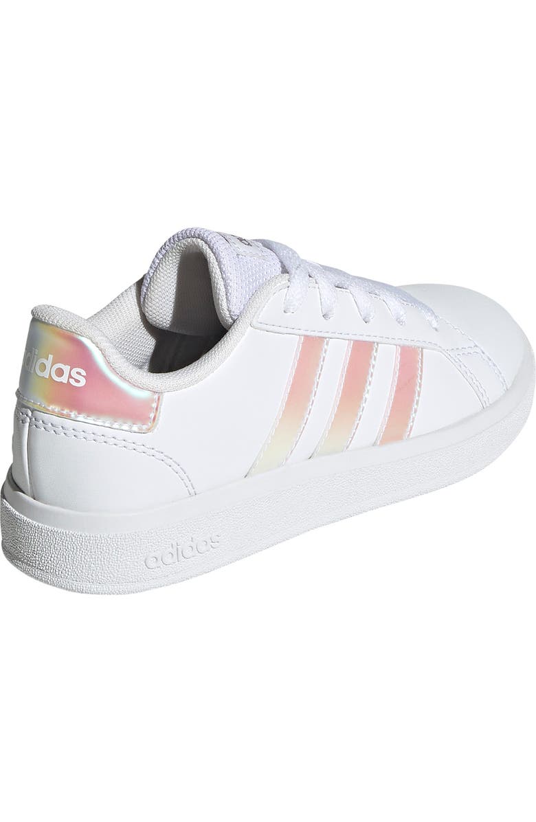 adidas Grand Court 2.0 Sneaker, Alternate, color, Ftwr White/ Iridescent