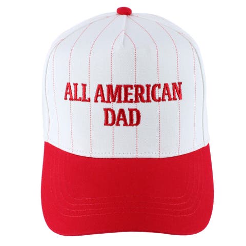 All American Dad Pinstripe Baseball Hat
