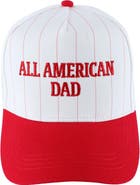 Trafalgar All American Dad Pinstripe Baseball Hat