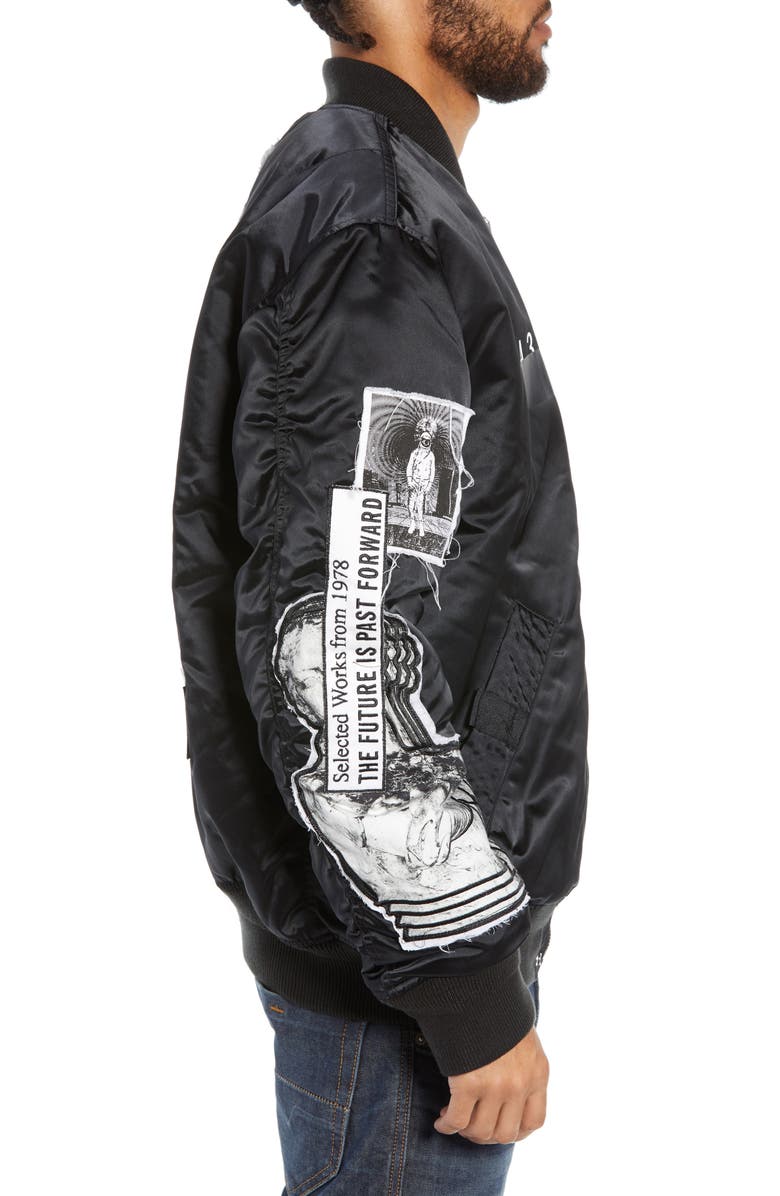 DIESEL<sup>®</sup> J-Tamie Reversible Bomber Jacket, Alternate, color,