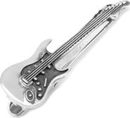 Cufflinks, Inc. Ox and Bull Trading Co. Guitar Tie Clip