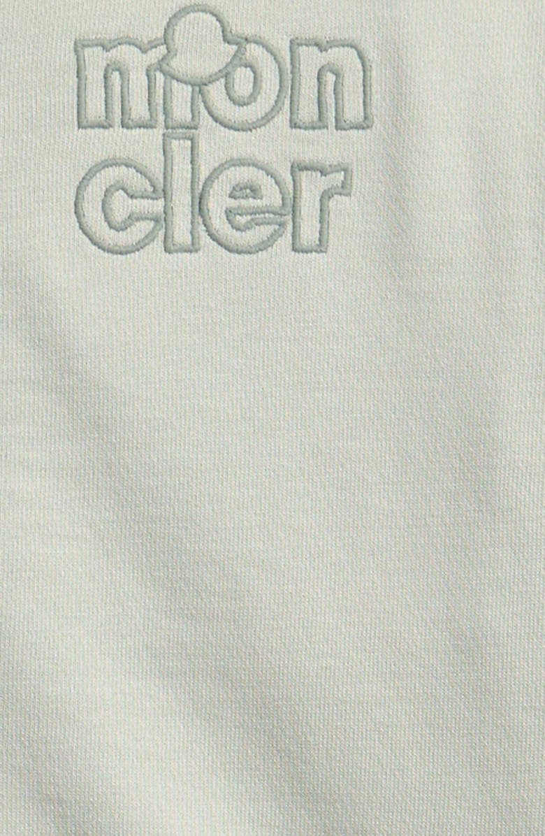 Moncler Kids' Cotton Zip Cardigan, Alternate, color, Beige