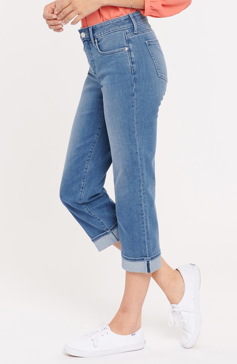 NYDJ Marilyn Cool Embrace Straight Crop Jeans, Alternate, color, 