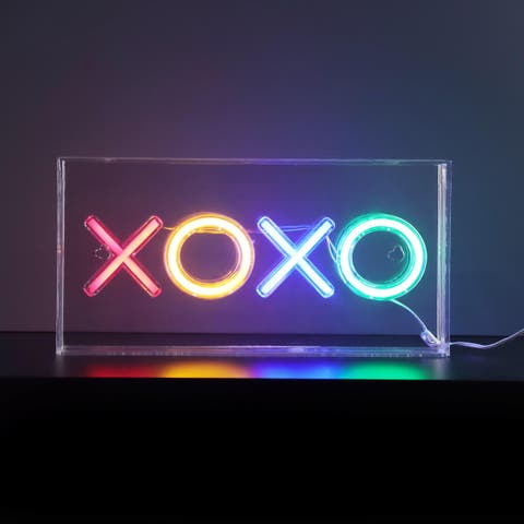 Acrylic frame Desk top/ Wall neon sign