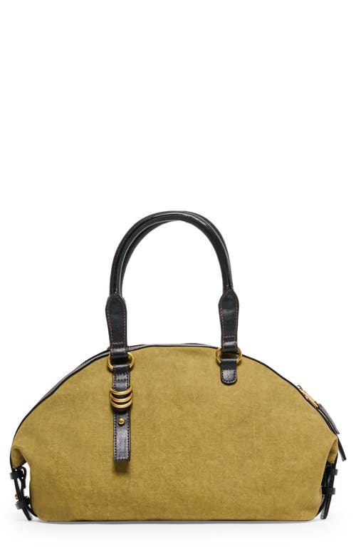 Dolce Vita Sion Cotton Canvas Satchel in Olive at Nordstrom