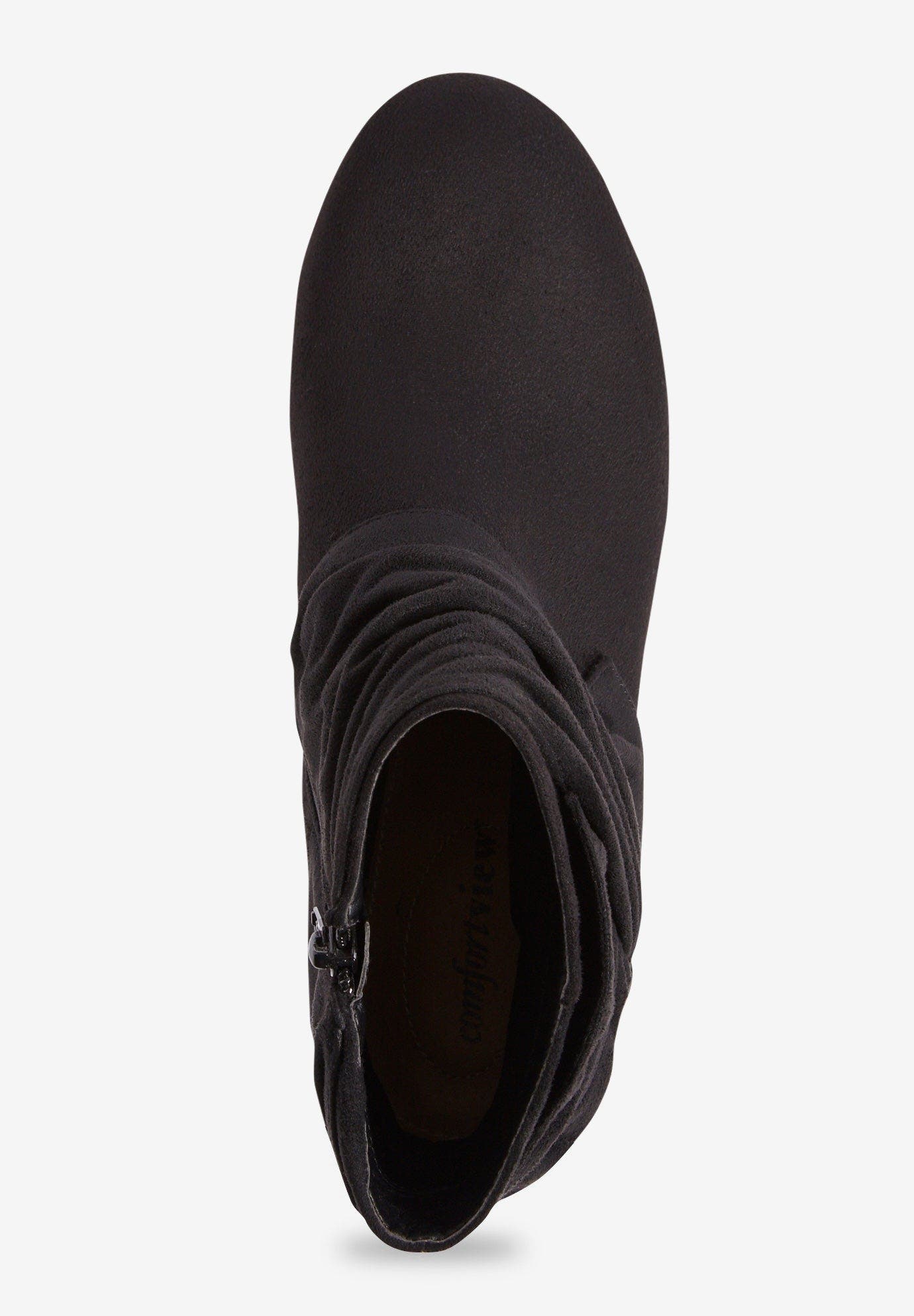 Comfortview The Inez Bootie, Alternate, color, Black