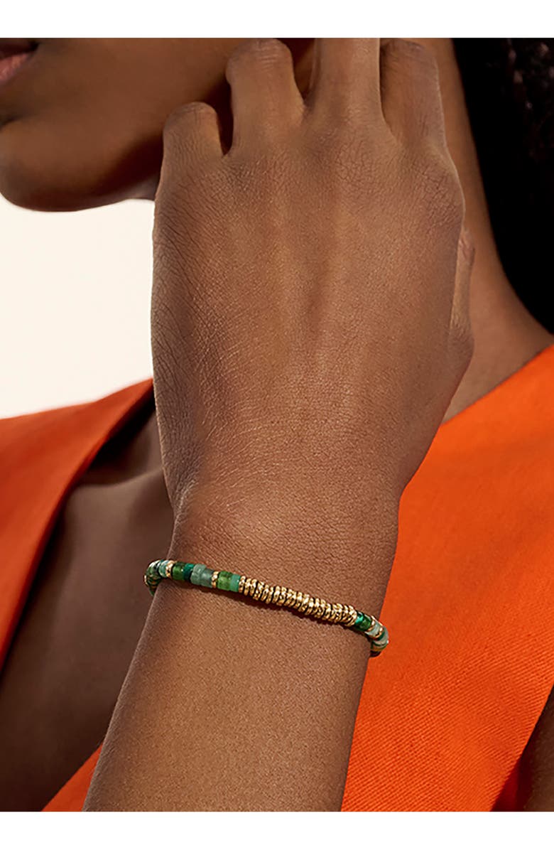 John Hardy Heishi Bracelet, Alternate, color, Gold