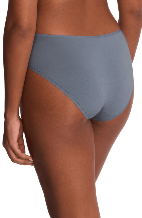Natori Bliss Bare Cotton Hipster Briefs In Gray