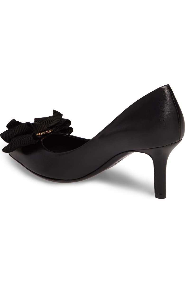 FERRAGAMO Salvatore Ferragamo Talla Bow Pointy Toe Pump, Alternate, color,