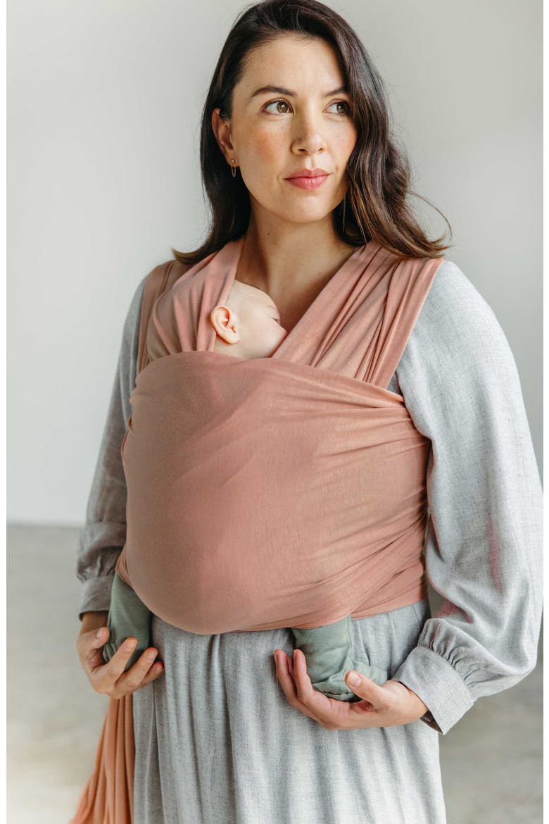 Tencel® Modal Baby Wrap, Alternate, color, ROSE QUARTZ