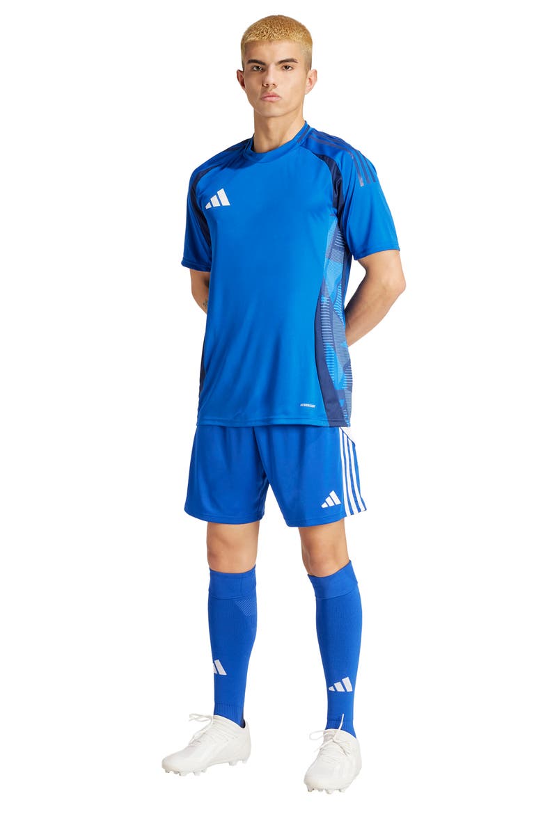 Tiro 24 Shorts, Alternate, color, TEAM ROYAL BLUE/ WHITE