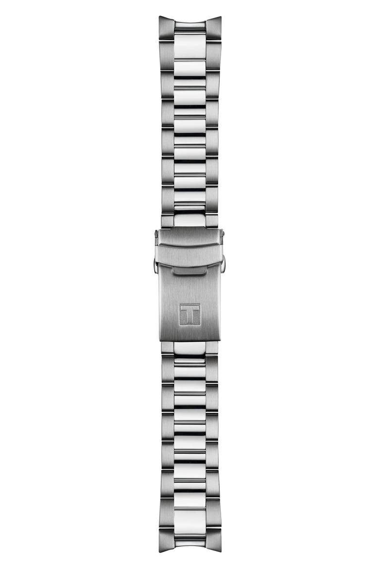 Seastar 1000 GMT Bracelet Watch, 40mm, Alternate, color, SILVER