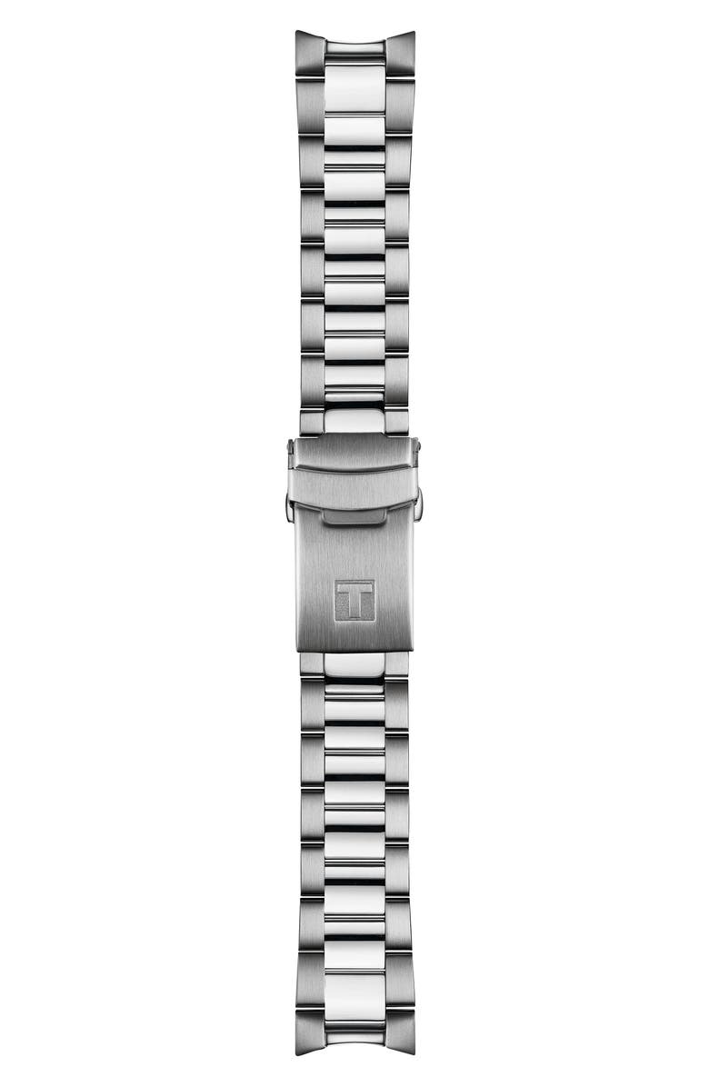Tissot Seastar 1000 GMT Bracelet Watch, 40mm, Alternate, color, Silver