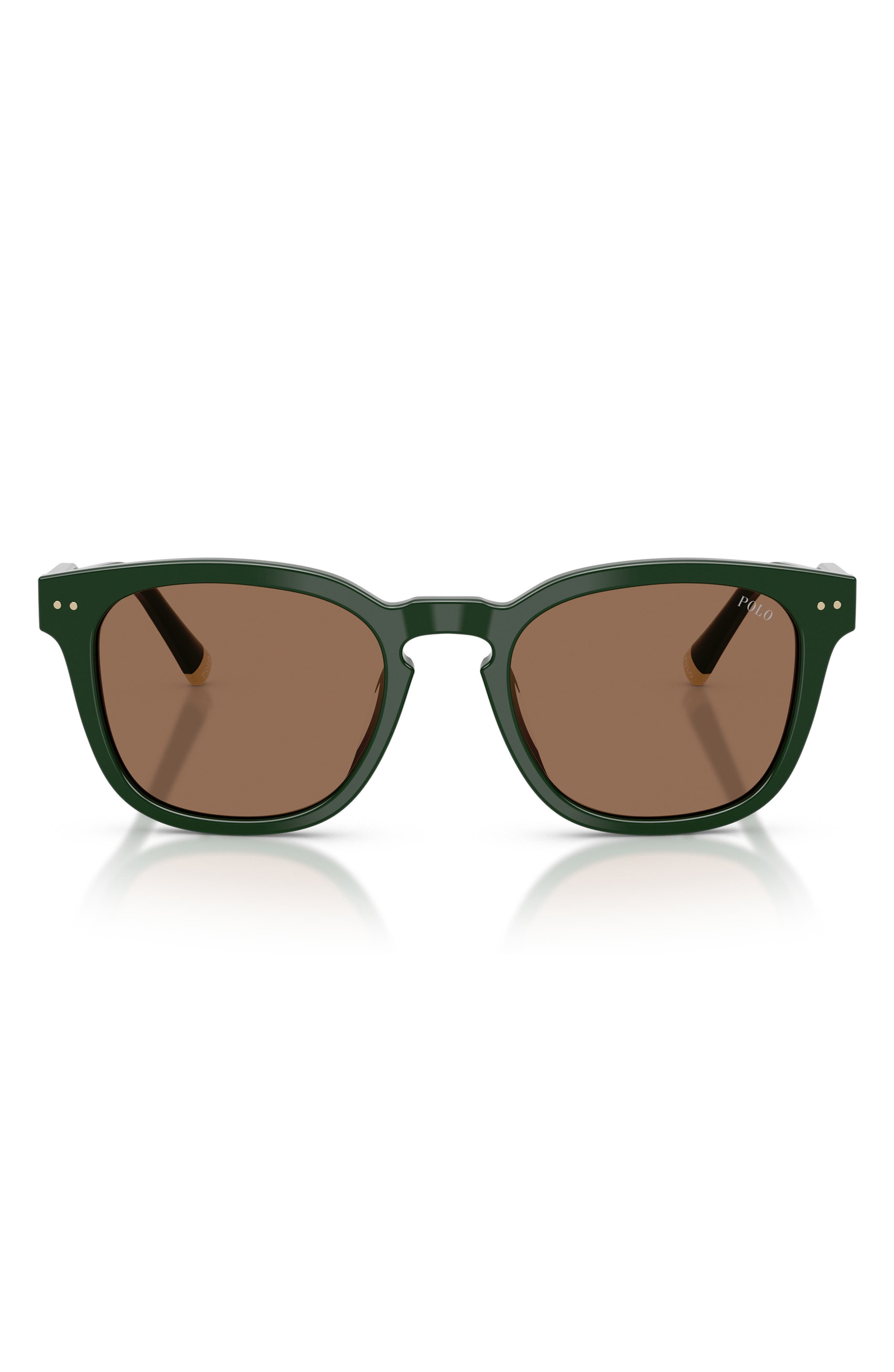 selected SHINY DARK GREEN / DARK BROWN