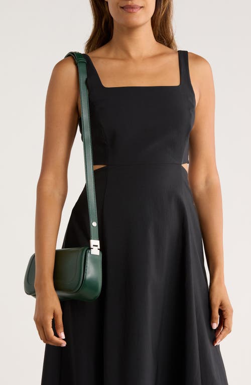 Collection Xiix Curved Shoulder Bag In Green