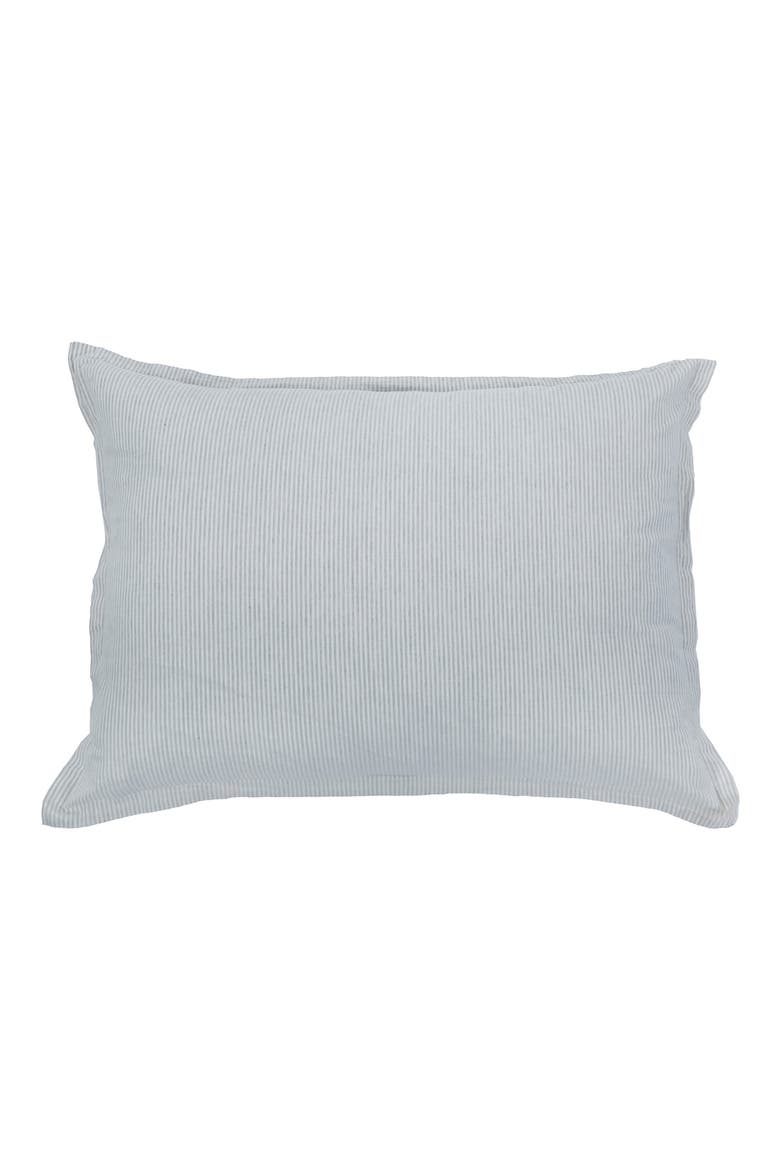 Luke Stripe Cotton Sham, Main, color, LIGHT BLUE