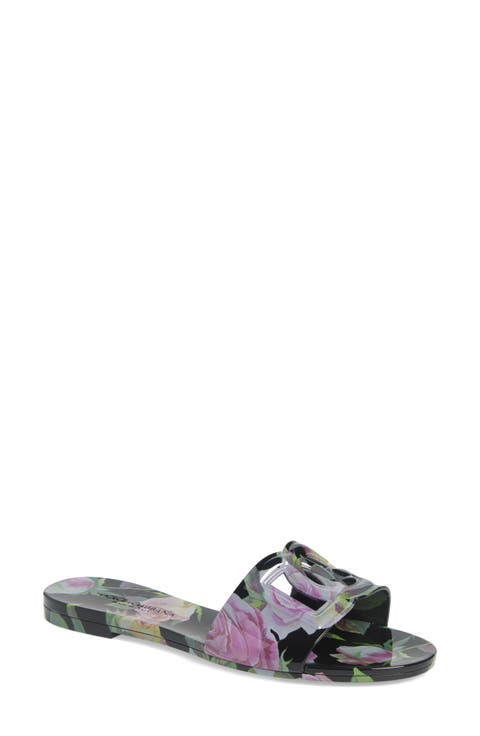 Bianca Interlock Slide Sandal (Women)