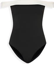 Milly Off the Shoulder One-Piece Swimsuit