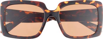 QUAY Total Vibe 56mm Square Sunglasses | Nordstromrack display picture 3