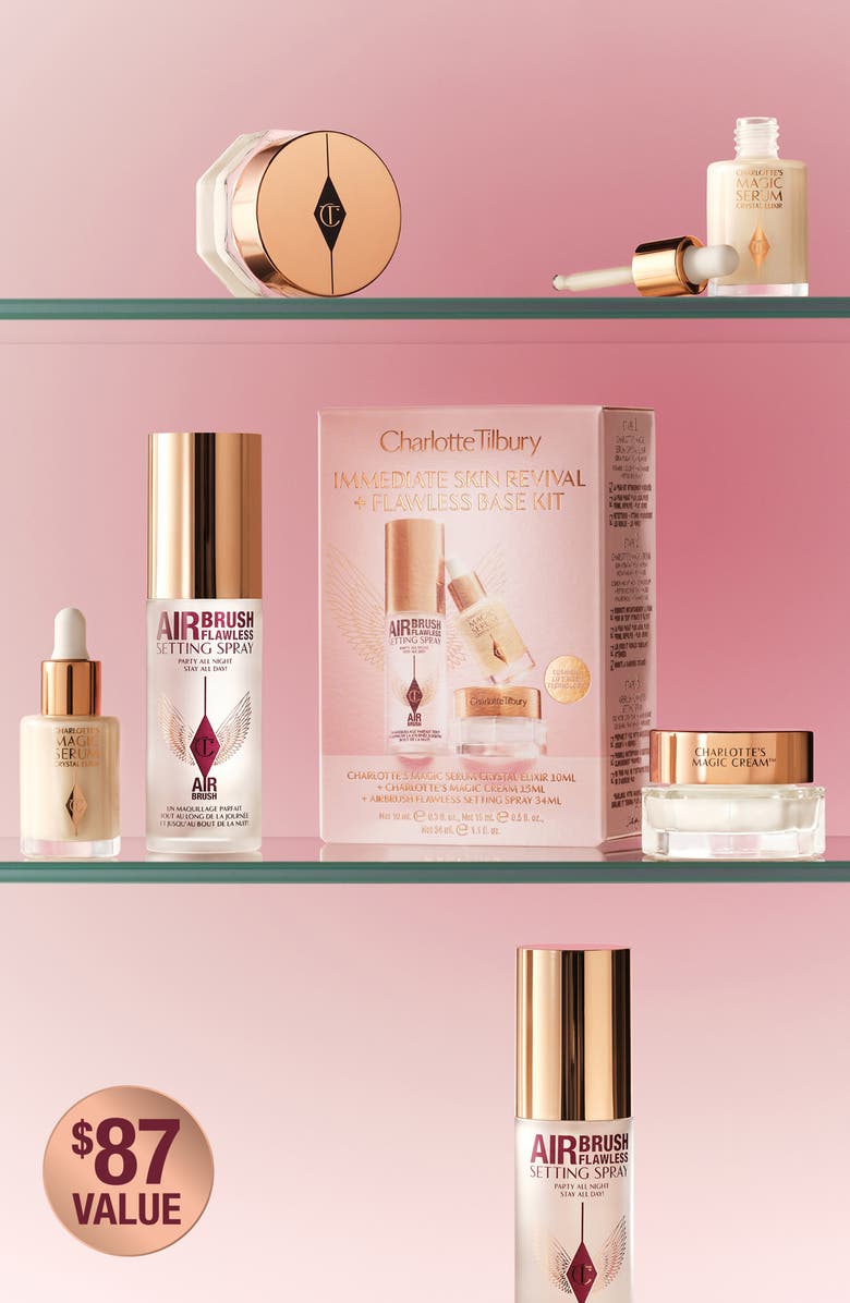 Charlotte Tilbury Immediate Skin Revival + Flawless Base Kit (Nordstrom Exclusive) $87 Value, Alternate, color, 