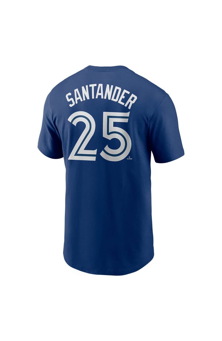 Nike Men's Nike Anthony Santander Royal Toronto Blue Jays Fuse Name & Number T-Shirt, Alternate, color, Royal
