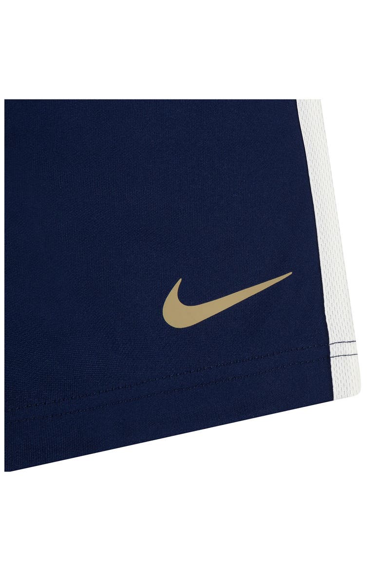 JDI T-Shirt & Shorts 2-Piece Set, Alternate, color, MIDNIGHT NAVY/ IVORY HEATHER