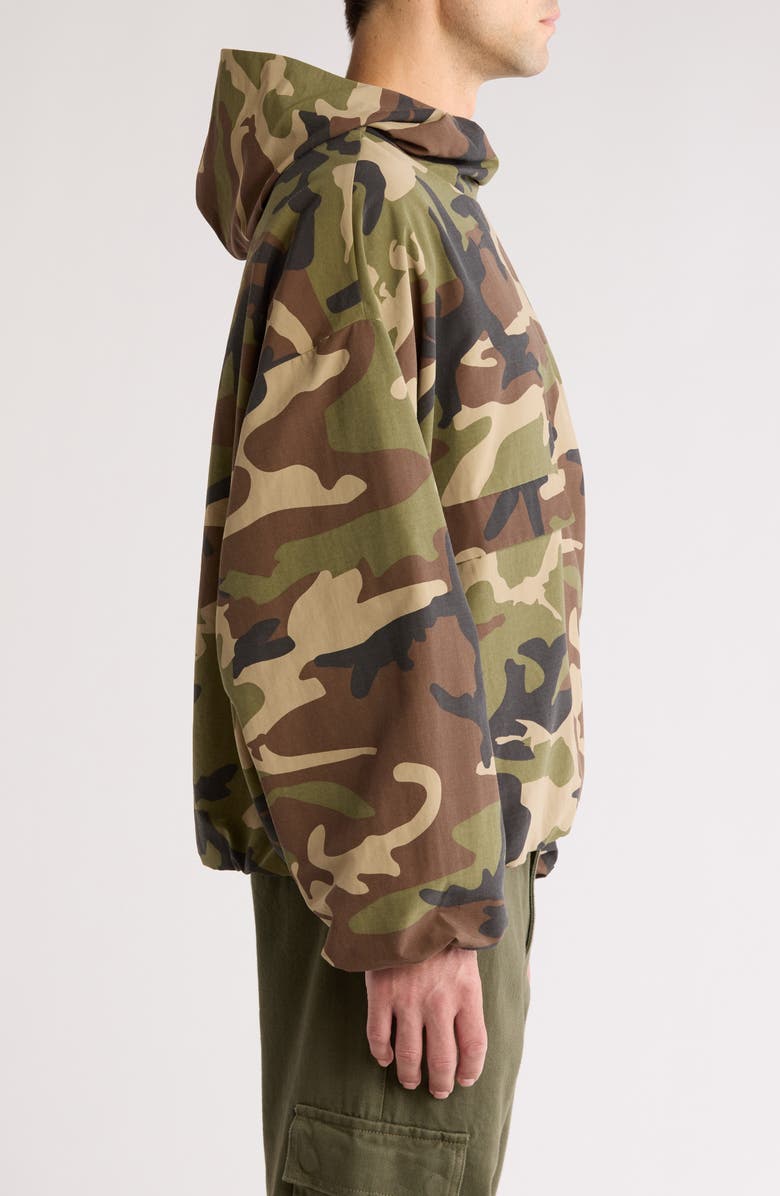 Fear of God Essentials Military Hooded Anorak, Alternate, color, 