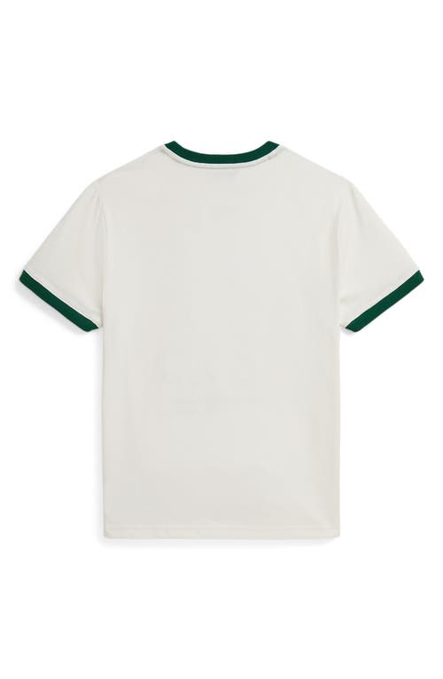 Polo Ralph Lauren Bear-print T-shirt In Neutral