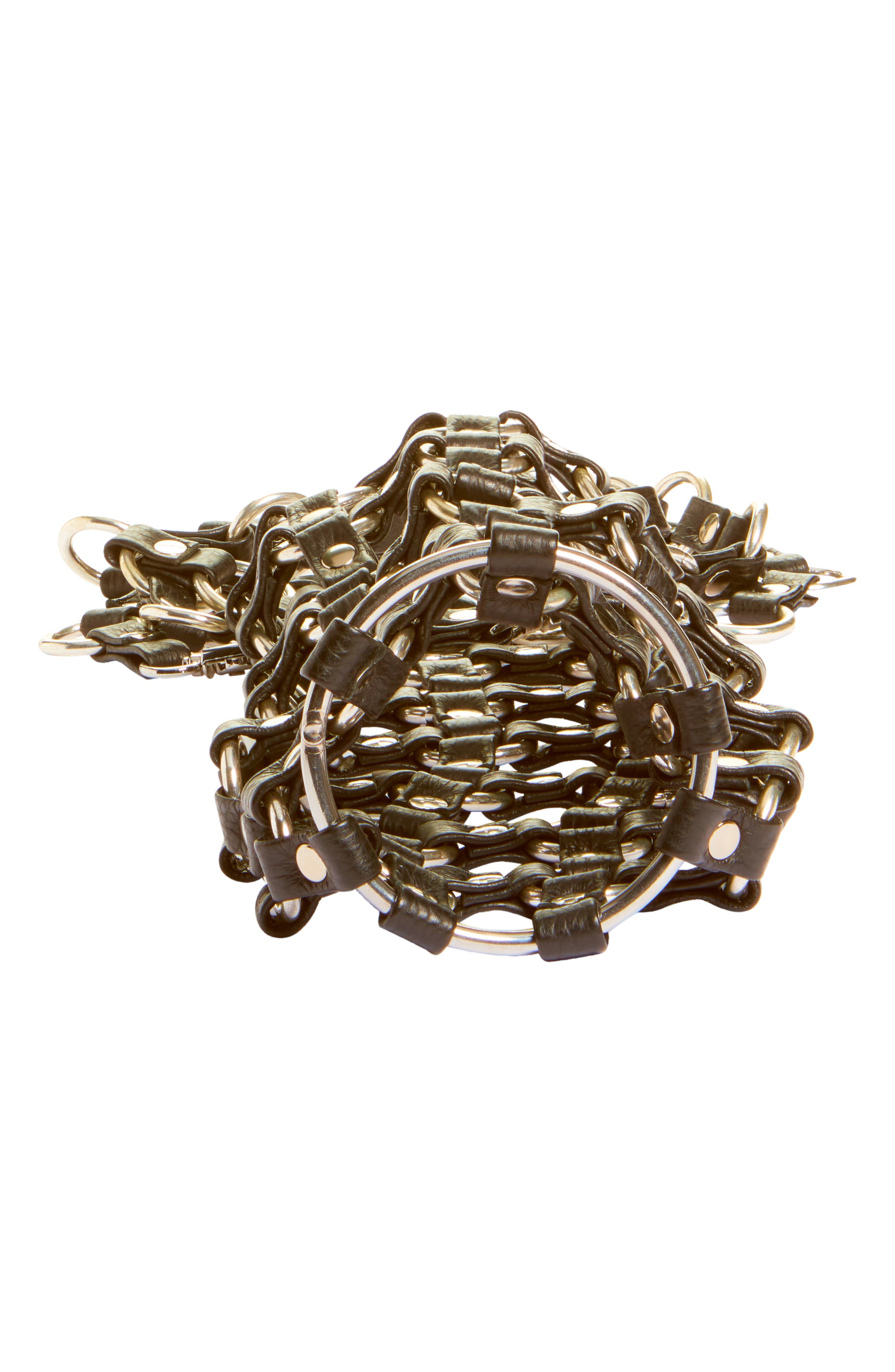 VIDAKUSH Hydration Hero Leather Crossbody Bag, Alternate, color, Black