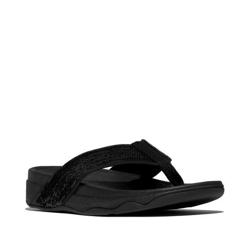 Surfa Sequin toe-post sandals