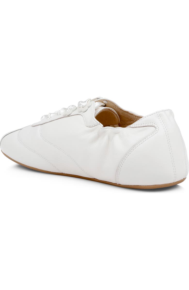 Badgley Mischka Collection Wilmott Sneaker, Alternate, color, White Leather