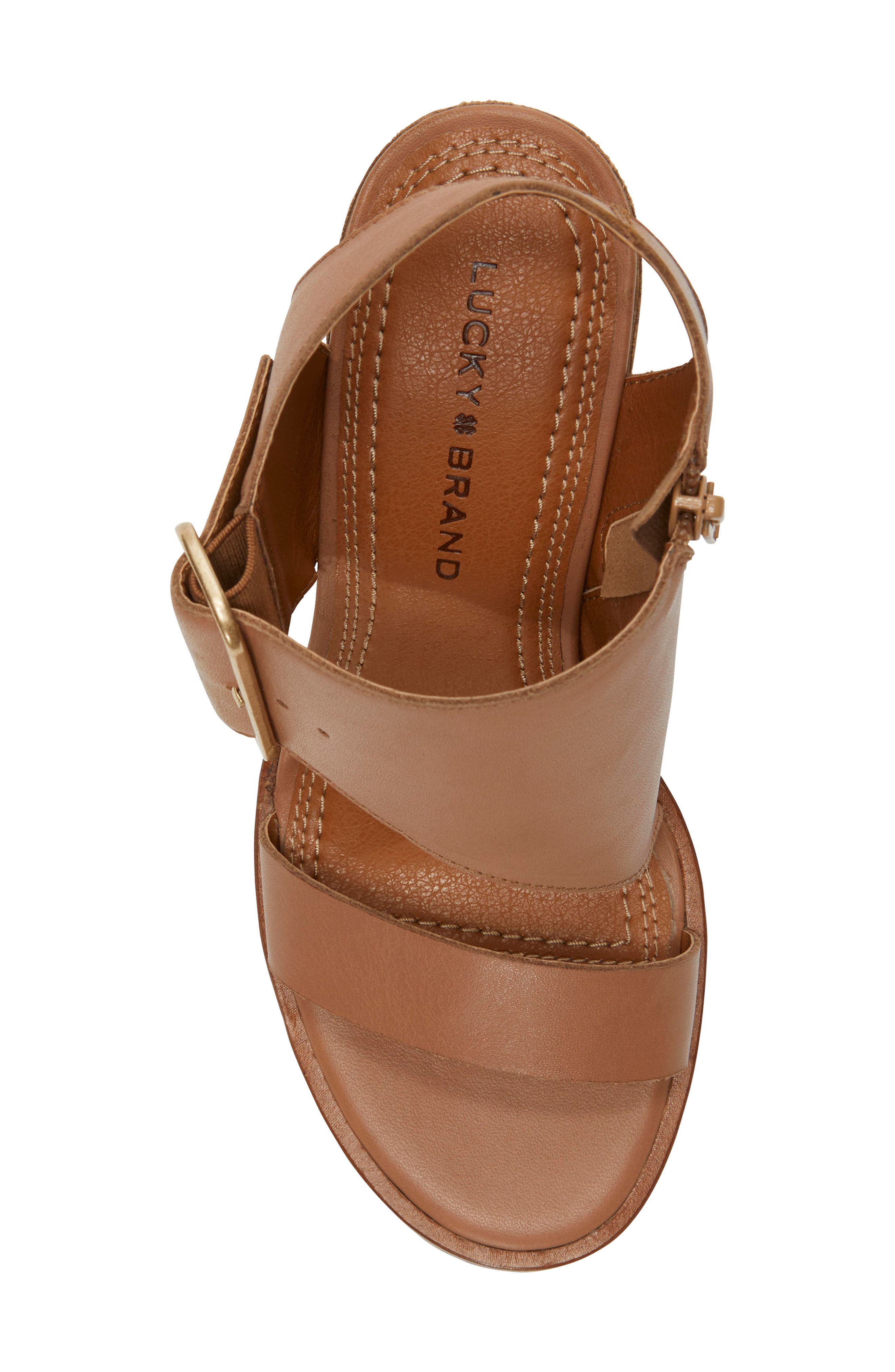 Darnah Slingback Sandal, Alternate, color, LION