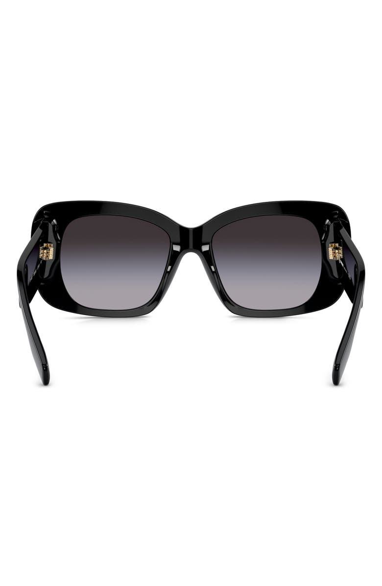 Burberry 52mm Gradient Square Sunglasses, Alternate, color, 